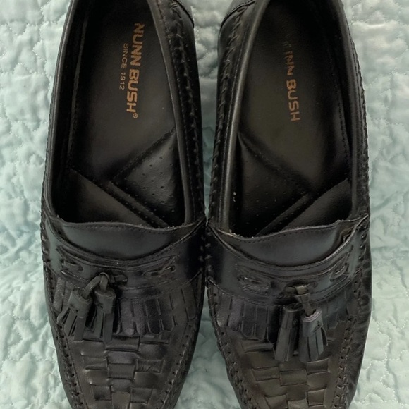 Men’s Nunn Bush black tasseled loafer Size 8 - Picture 4 of 6